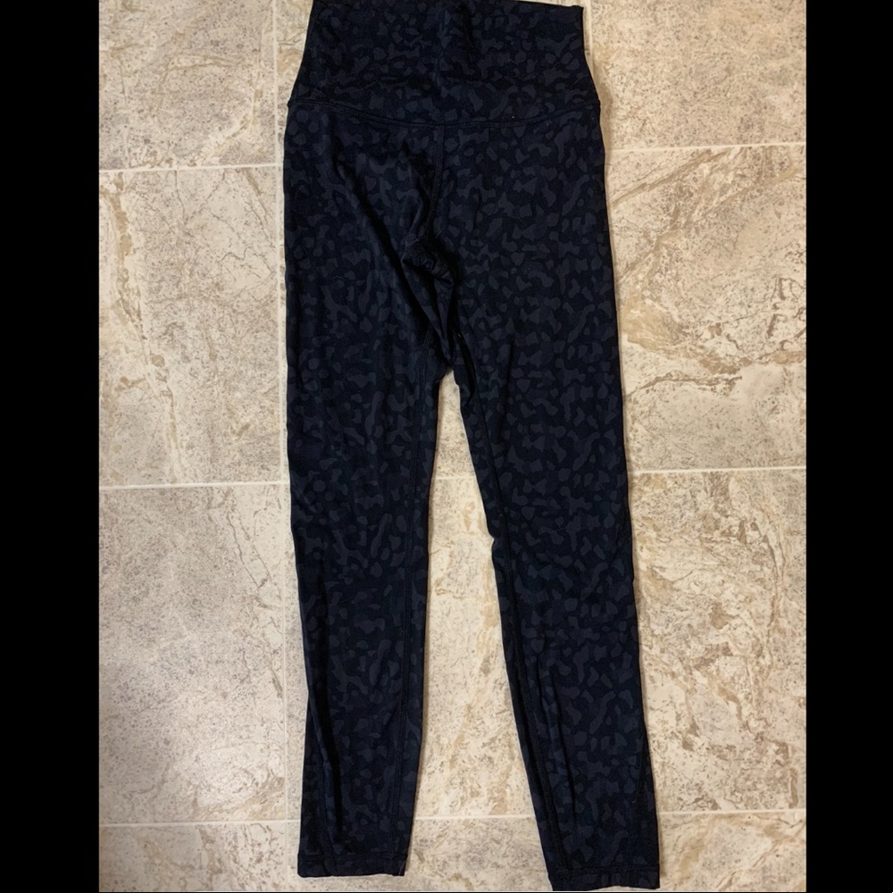 Acta Black Leopard Leggings